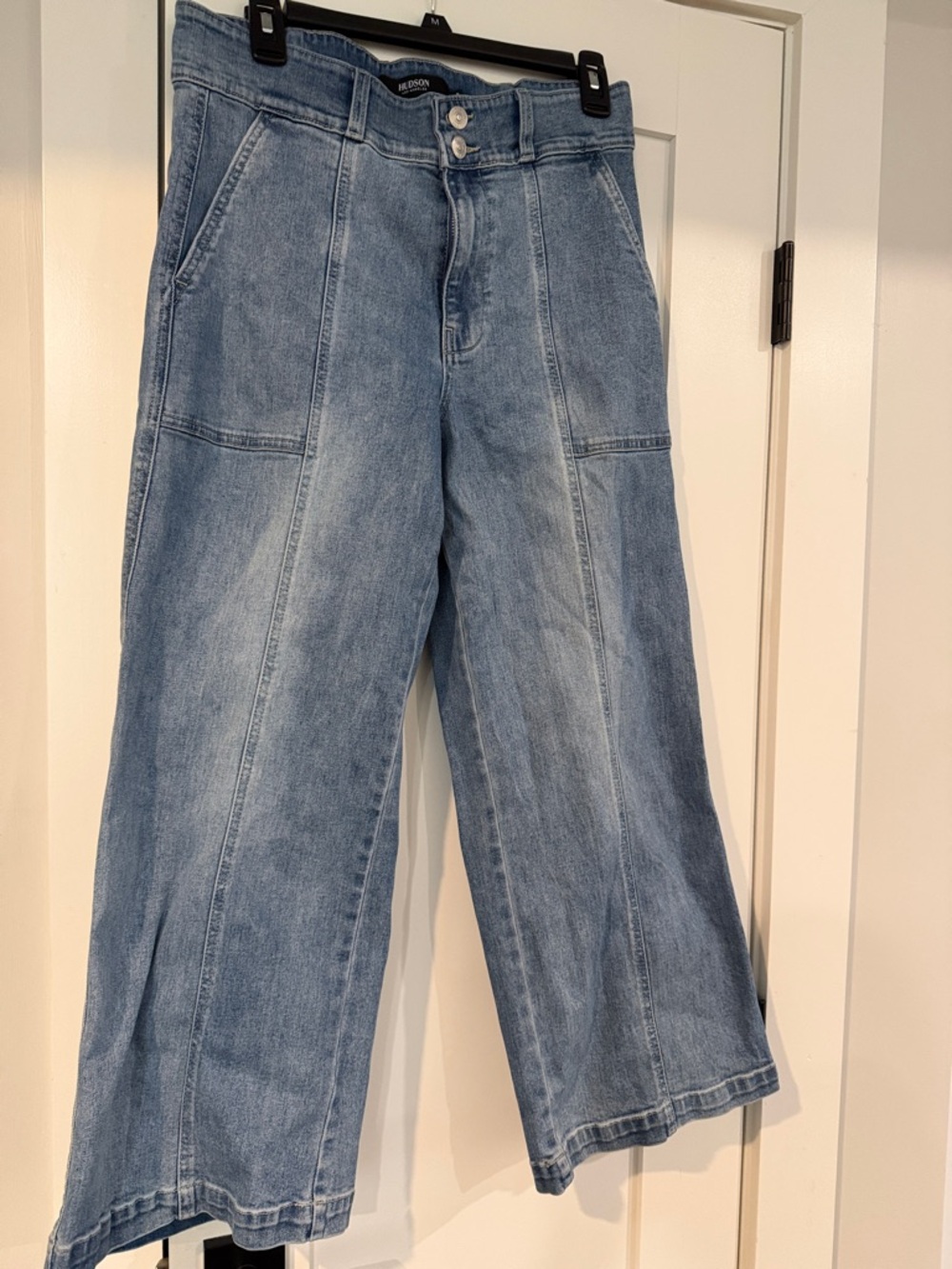 Hudson Jeans Light Blue Denim High-Rise Jeans